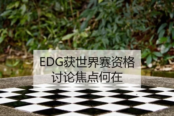 EDG获世界赛资格 讨论焦点何在